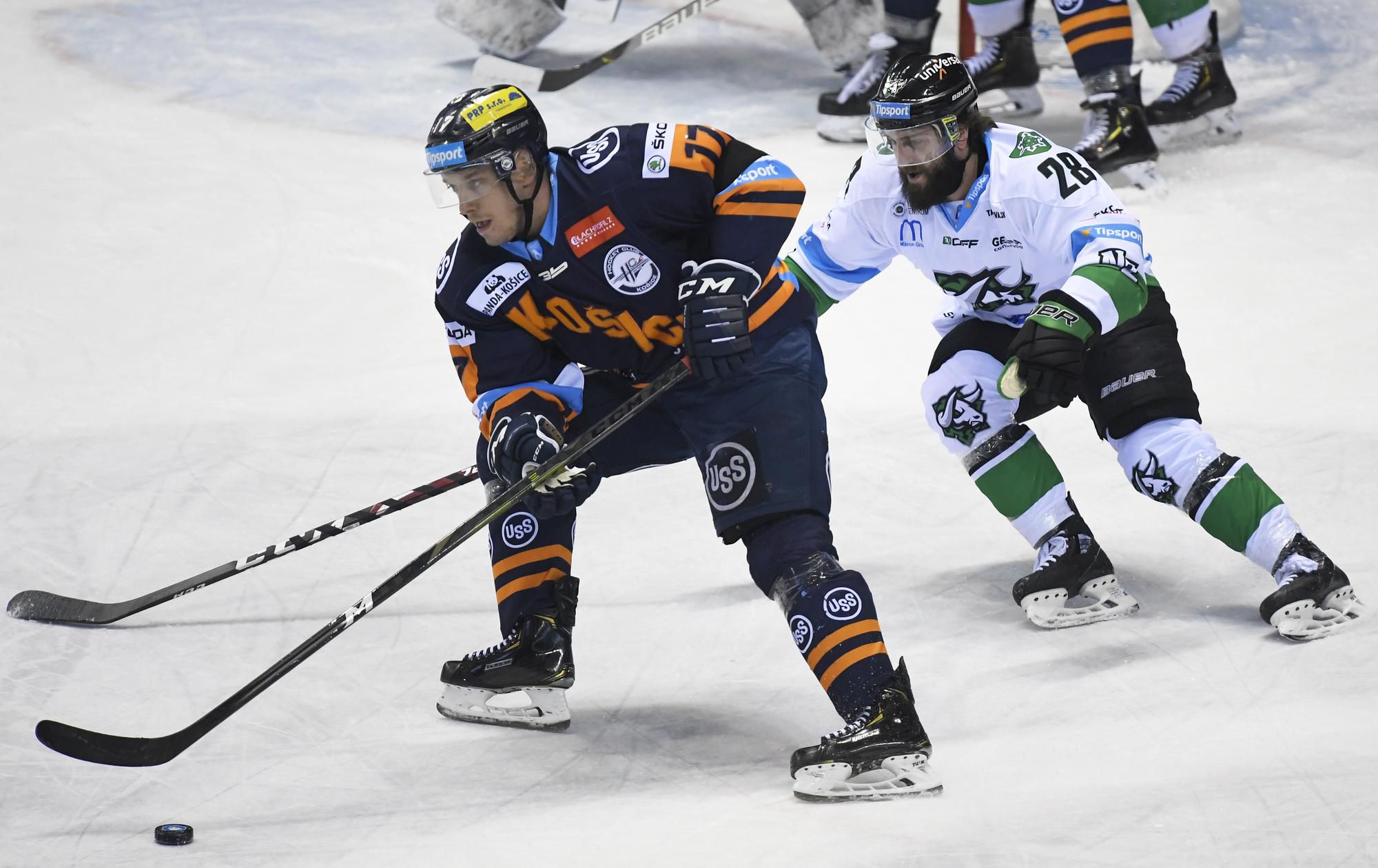 HC Košice - HC Nové Zámky (Marcel Haščák, Samuel Labrecque)