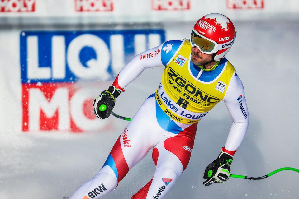 Švajčiarsky lyžiar Carlo Janka.