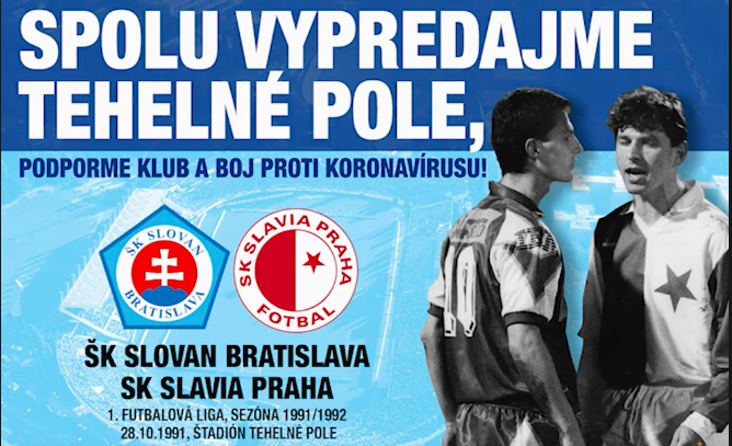 Virtuálny zápas ŠK Slovan - Slavia Praha.