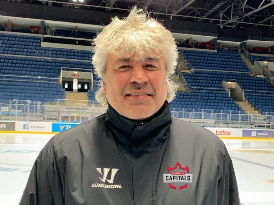 Český hokejový tréner Leo Gudas.