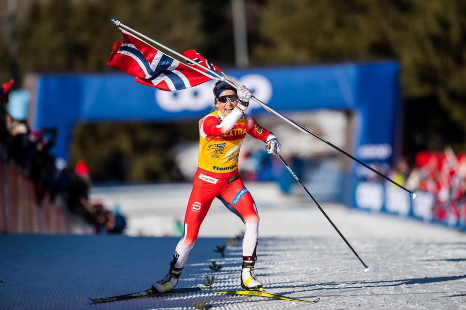 Therese Johaugová tretíkrát v kariére vyhrala Tour de Ski