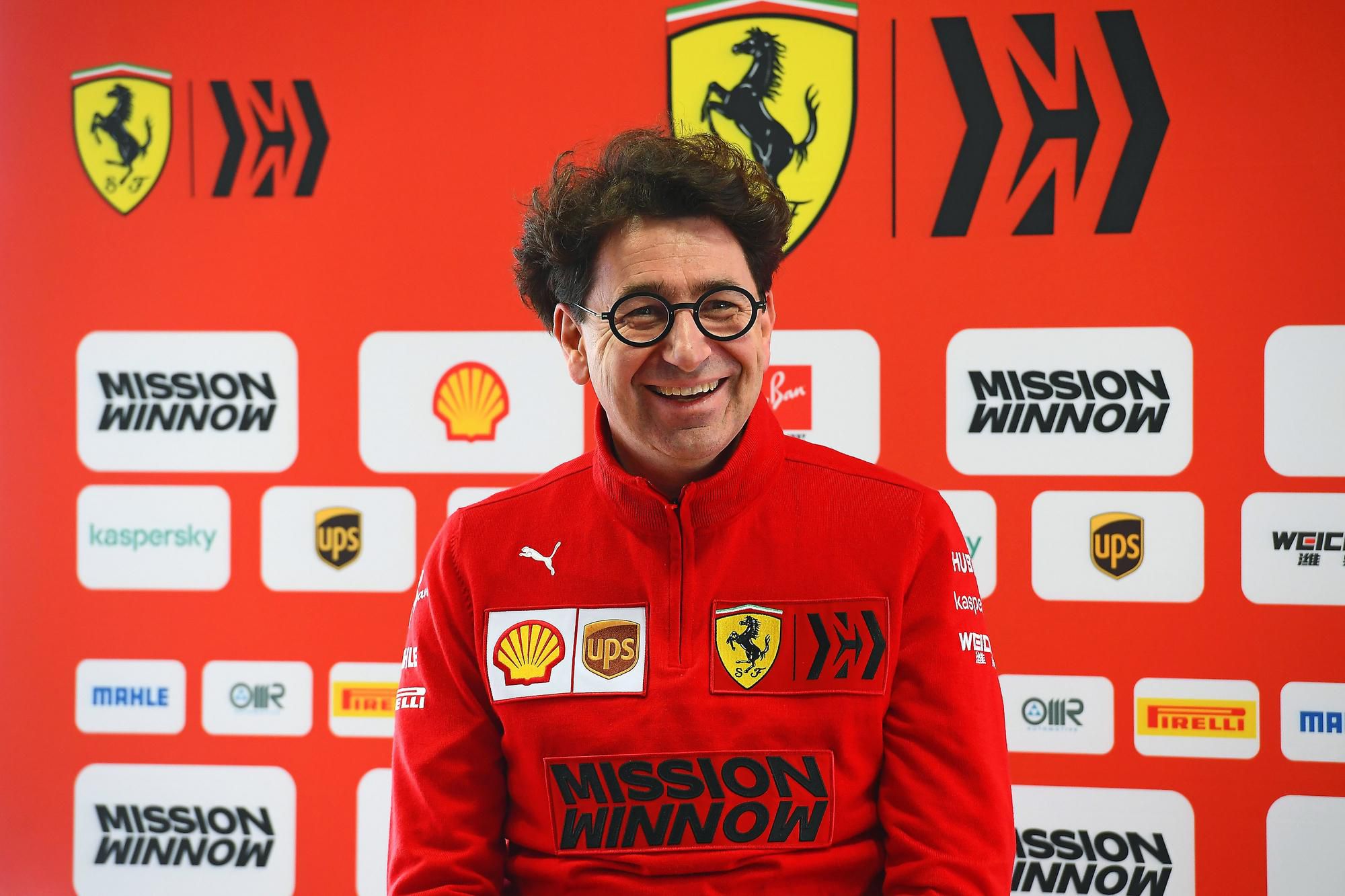 Šéf tímu Ferrari Mattia Binotto.