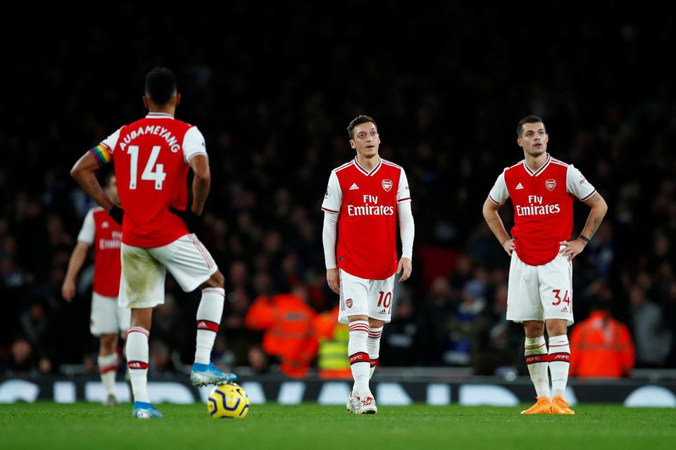 Zdecimovaní hráči Arsenalu
