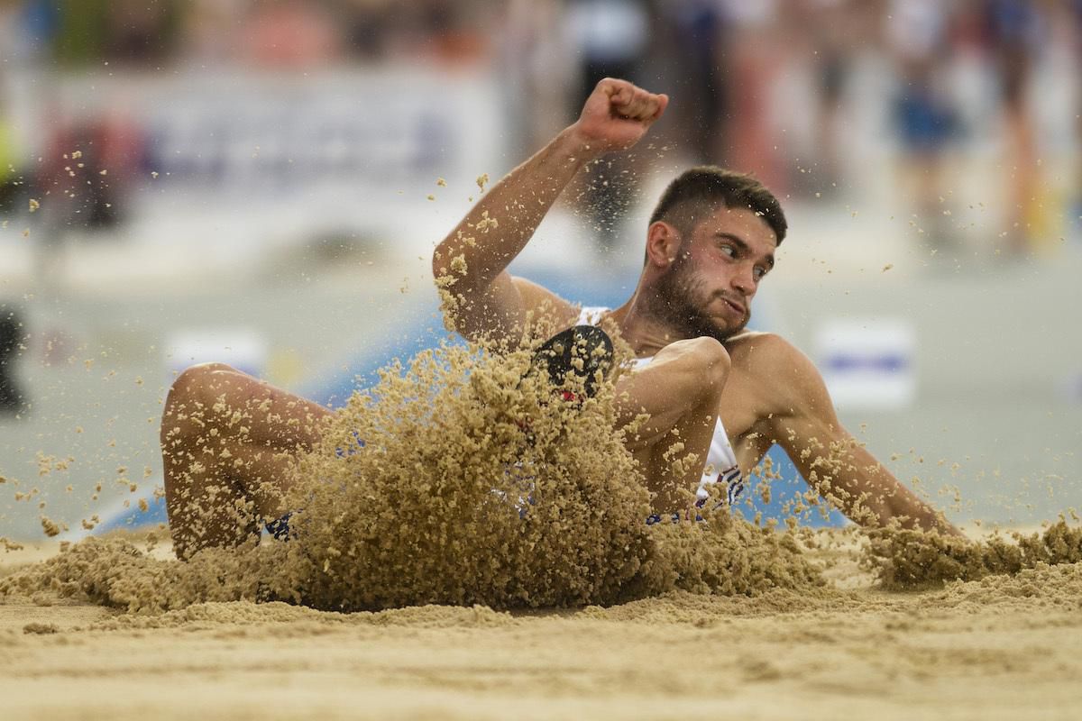 Slovenský atlét Tomáš Veszelka.