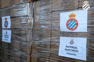 Espanyol sa rozhodol ísť príkladom, nemocniciam venuje tisícky masiek
