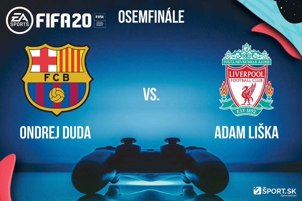 VIDEO: Ondrej Duda - Adam Liška (osemfinále turnaja FIFA 20)