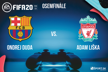 Ondrej Duda - Adam Liška (osemfinále turnaja FIFA 20)
