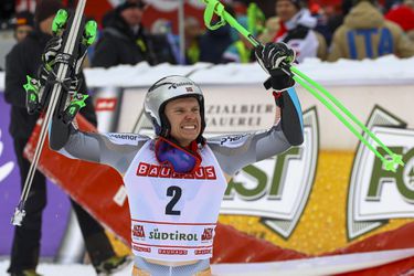 Svetový pohár: V Alta Badii vyhral obrovský slalom Kristoffersen, Adam Žampa má prvé body