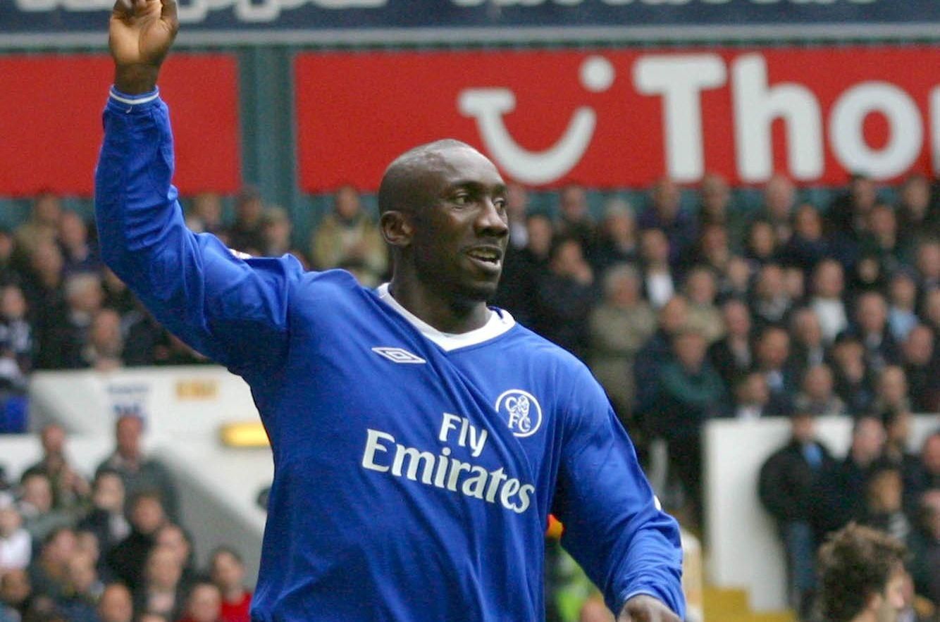 Jimmy Floyd Hasselbaink ešte z čias pôsobenia v Chelsea FC