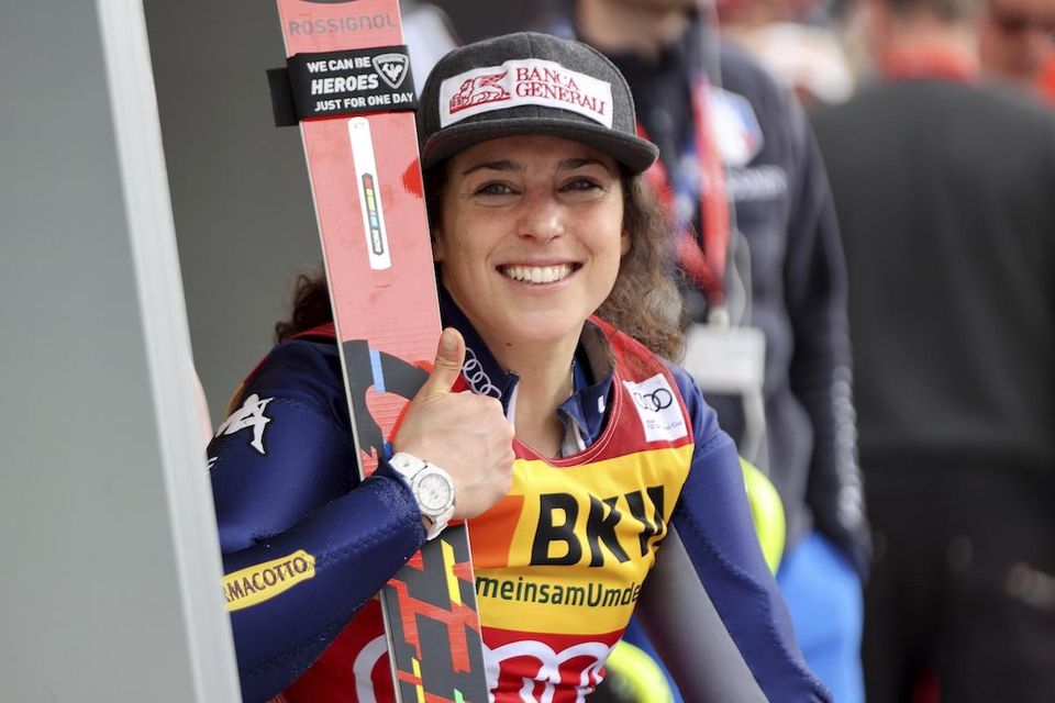 Talianska lyžiarka Federica Brignoneová.