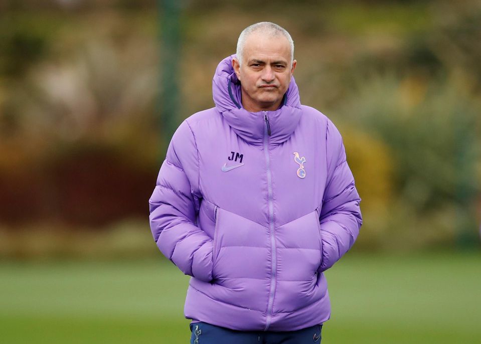 tréner Tottenham Hotspur José Mourinho.