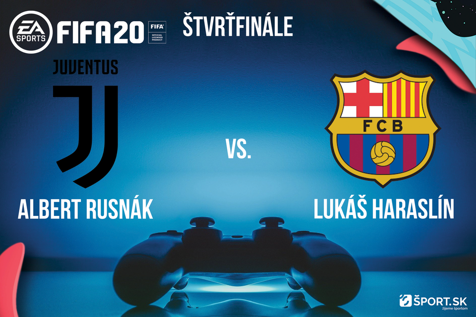 VIDEO: Albert Rusnák - Lukáš Haraslín (štvrťfinále turnaja FIFA 20)