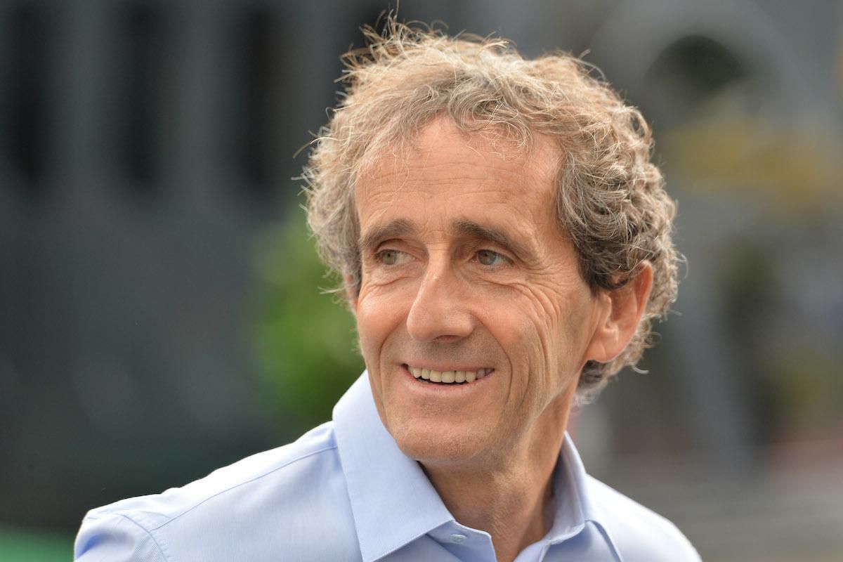 ývalý pretekár F1 Alain Prost.
