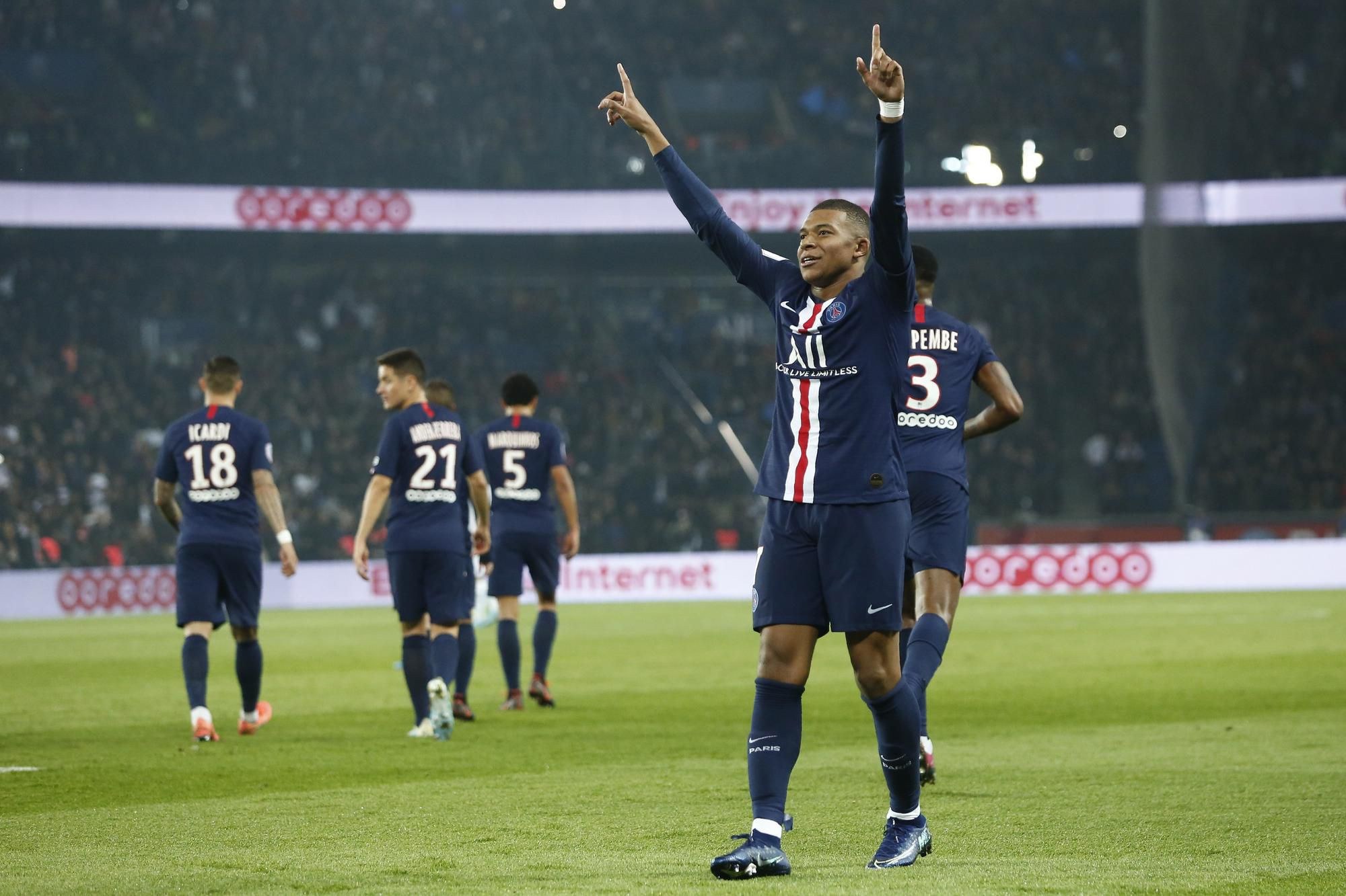 Kylian Mbappé z Paríža St. Germain