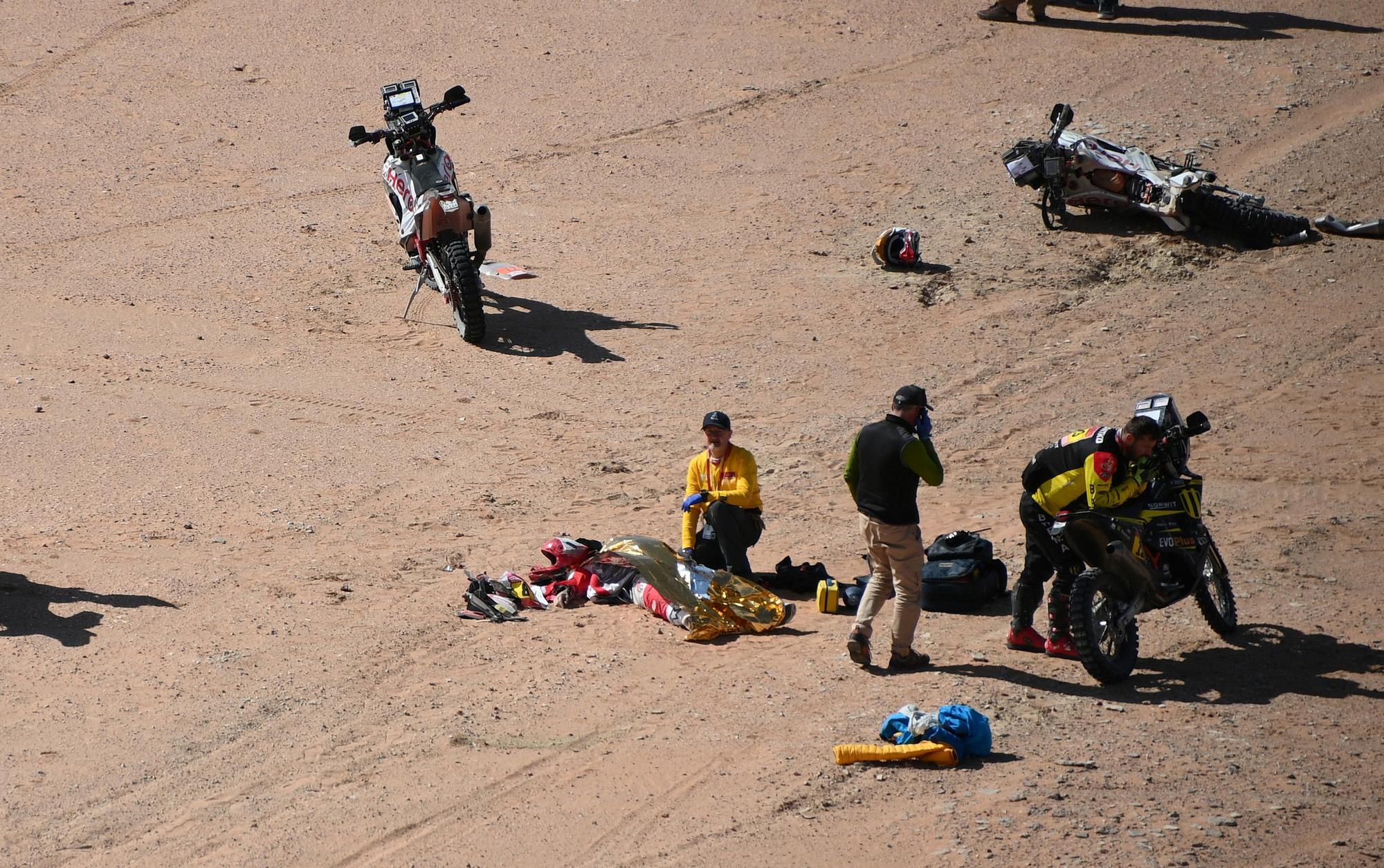 Úmrtie Paula Goncalvesa na Rally Dakar