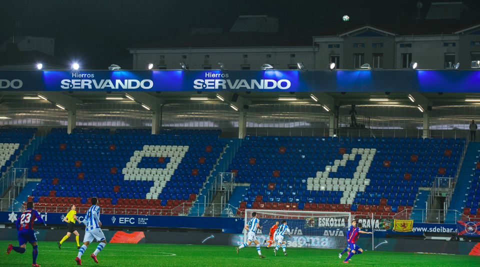 Zápas bez divákov odohral aj SD Eibar.