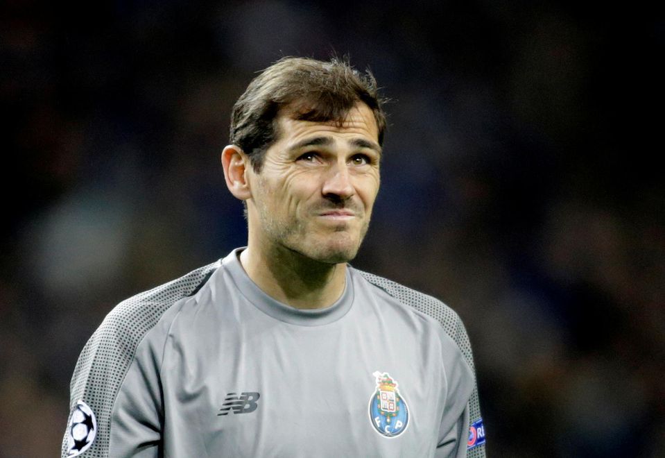 Futbalový brankár Iker Casillas v službách FC Porto.