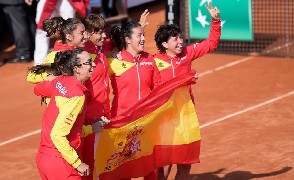 Španielské fed cupové tenistky