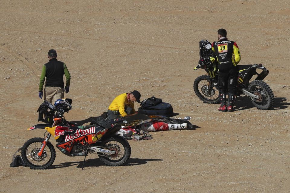Tragická nehoda v 7. etape Rely Dakar 2020