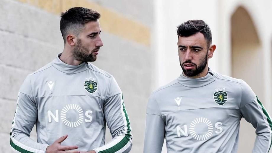 Andraž Šporar a Bruno Fernandes