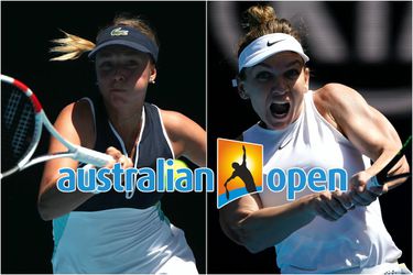 Anett Kontaveitová - Simona Halepová (Australian Open)