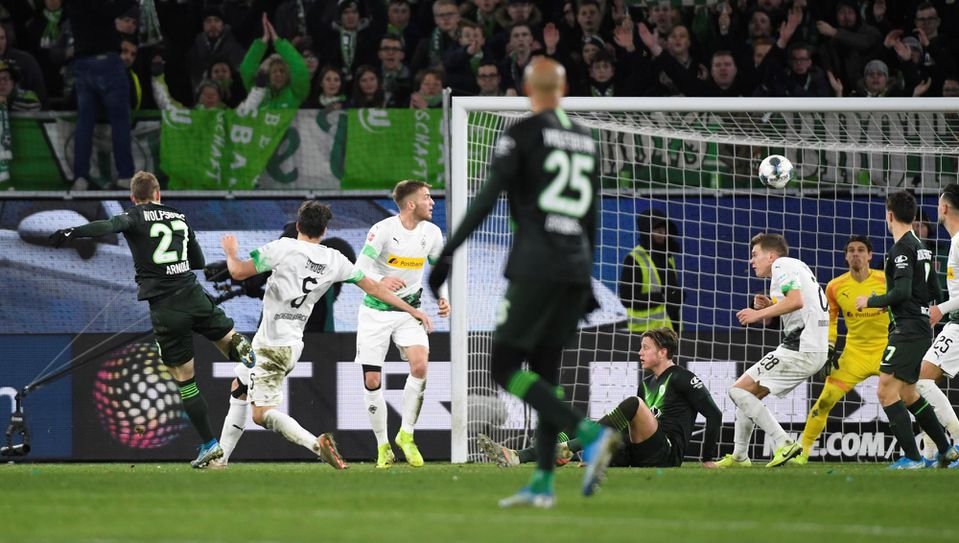Borussia Moenchengladbach prehrala na pôde Wolfsburgu