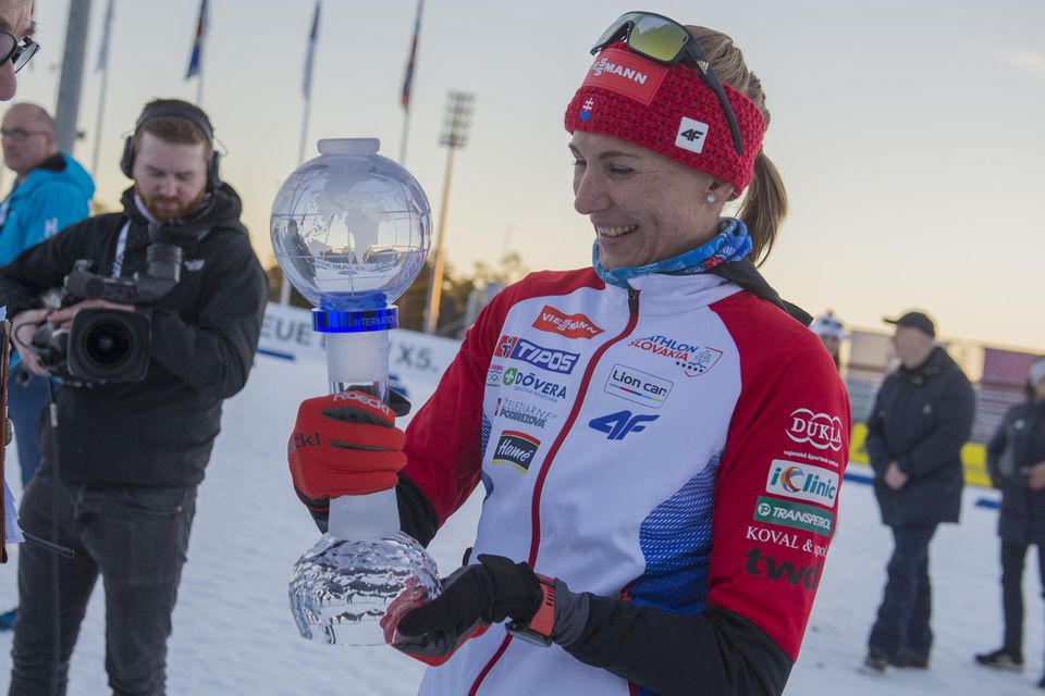 Anastasia Kuzminová triumfovala v šprinte vo finále Svetového pohára v Holmenkollene a zároveň obhájila malý krištáľový glóbus v tejto disciplíne.