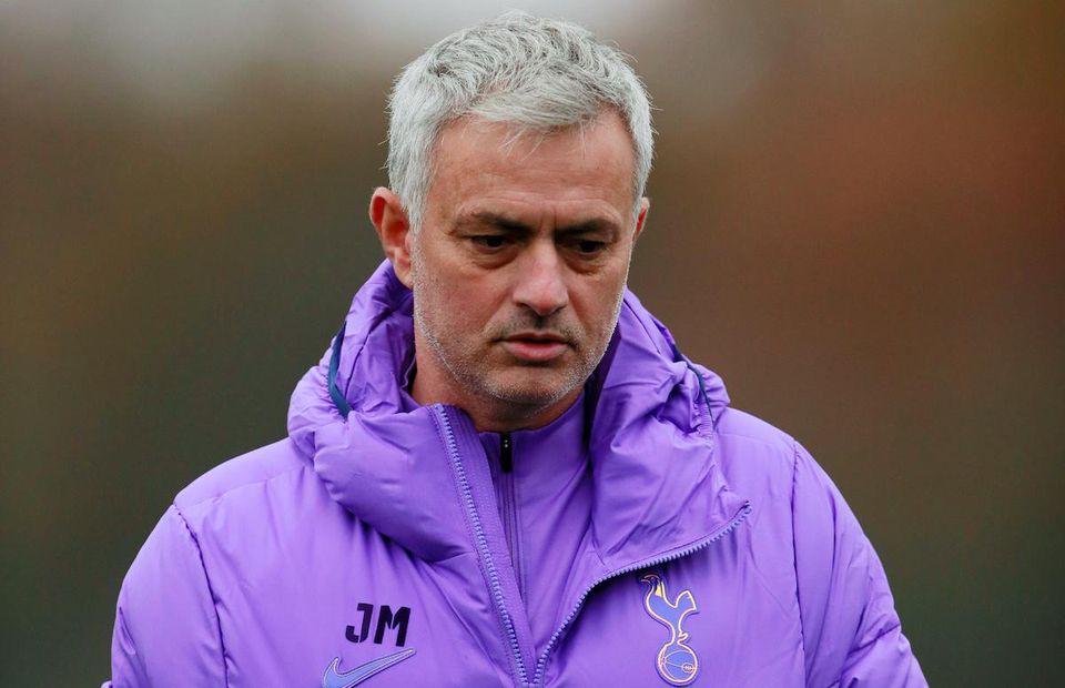 Tréner Jose Mourinho.