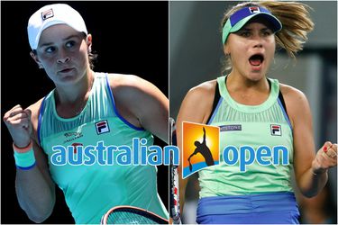 Ashleigh Bartyová - Sofia Keninová (Australian Open)