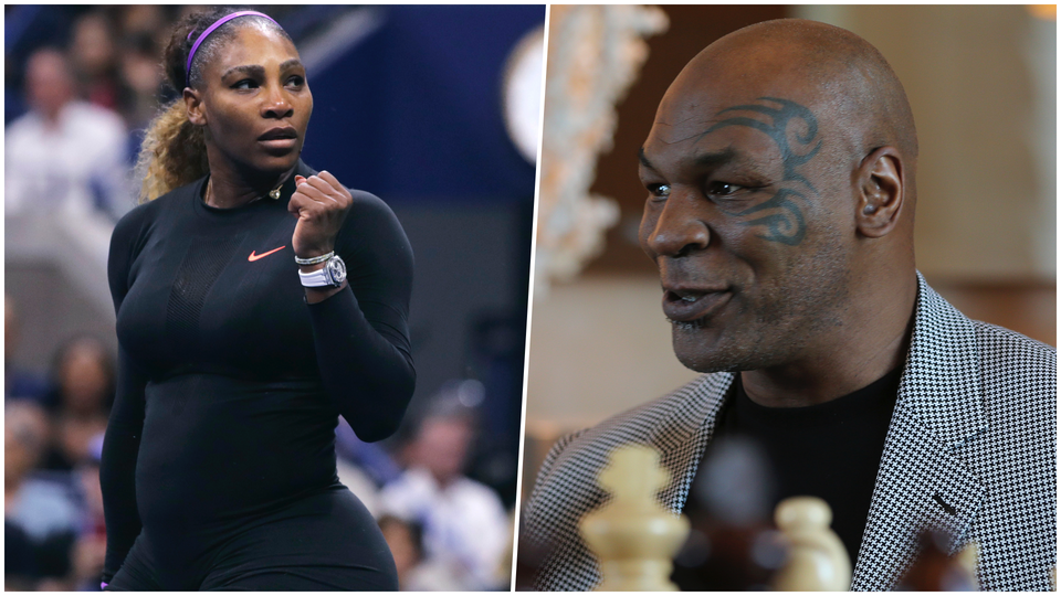 Serena Williams a Mike Tyson