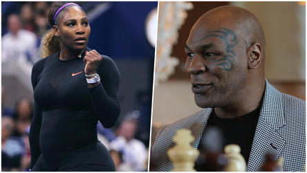 Serena Williamsová dostáva lekcie boxu od Mika Tysona