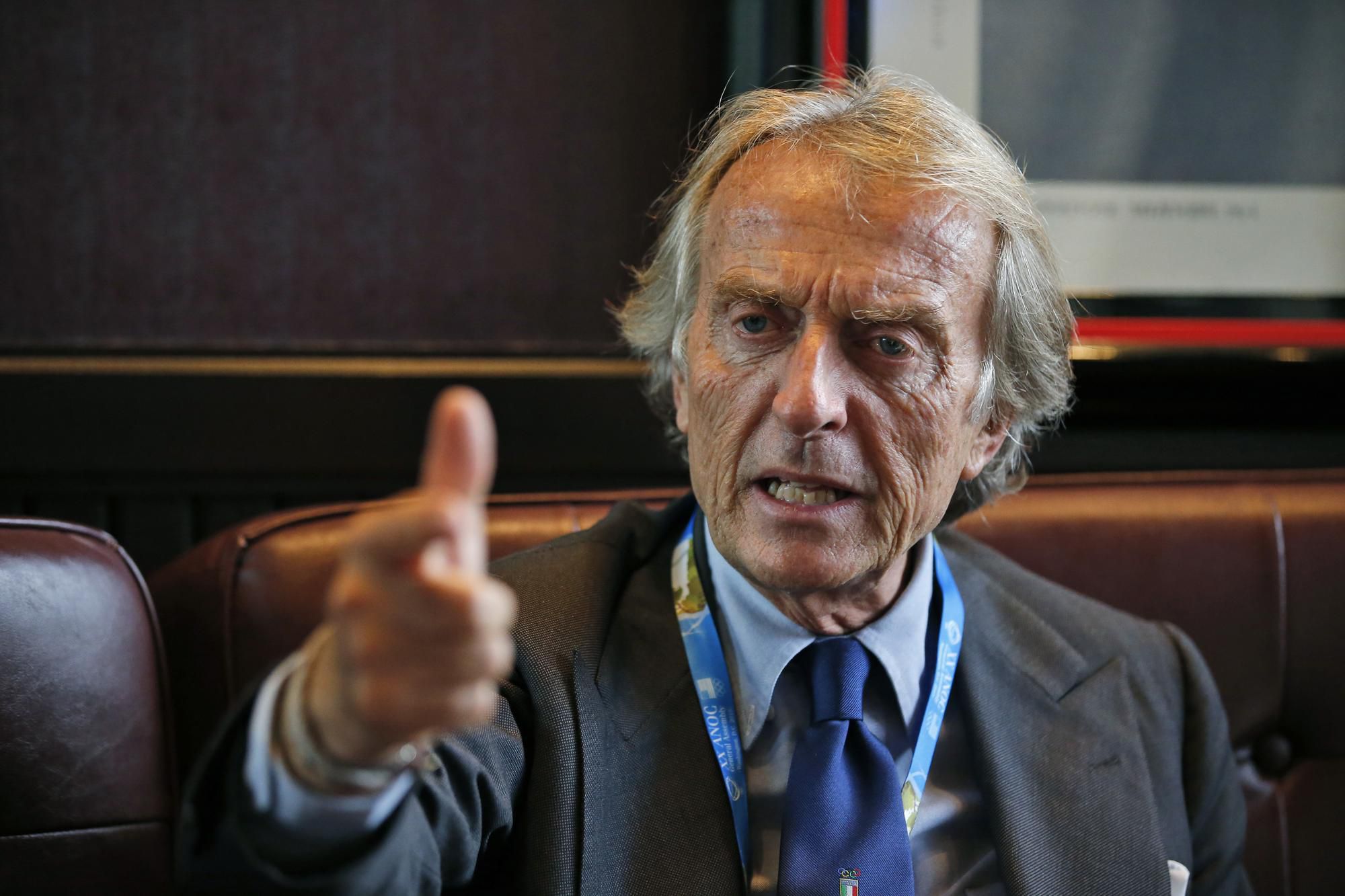 Bývalý šéf tímu Ferrari Luca di Montezemolo