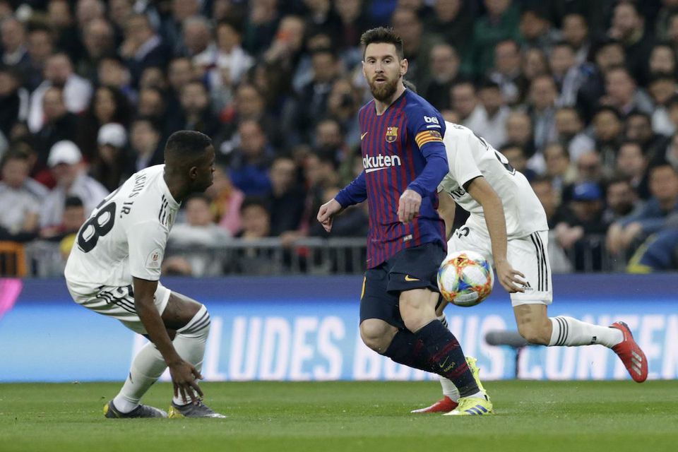 Lionel Messi (FC Barcelona) v El Clásicu.
