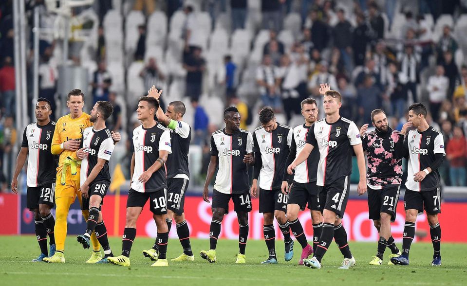 Hráči Juventusu sa tešia z víťazstva.