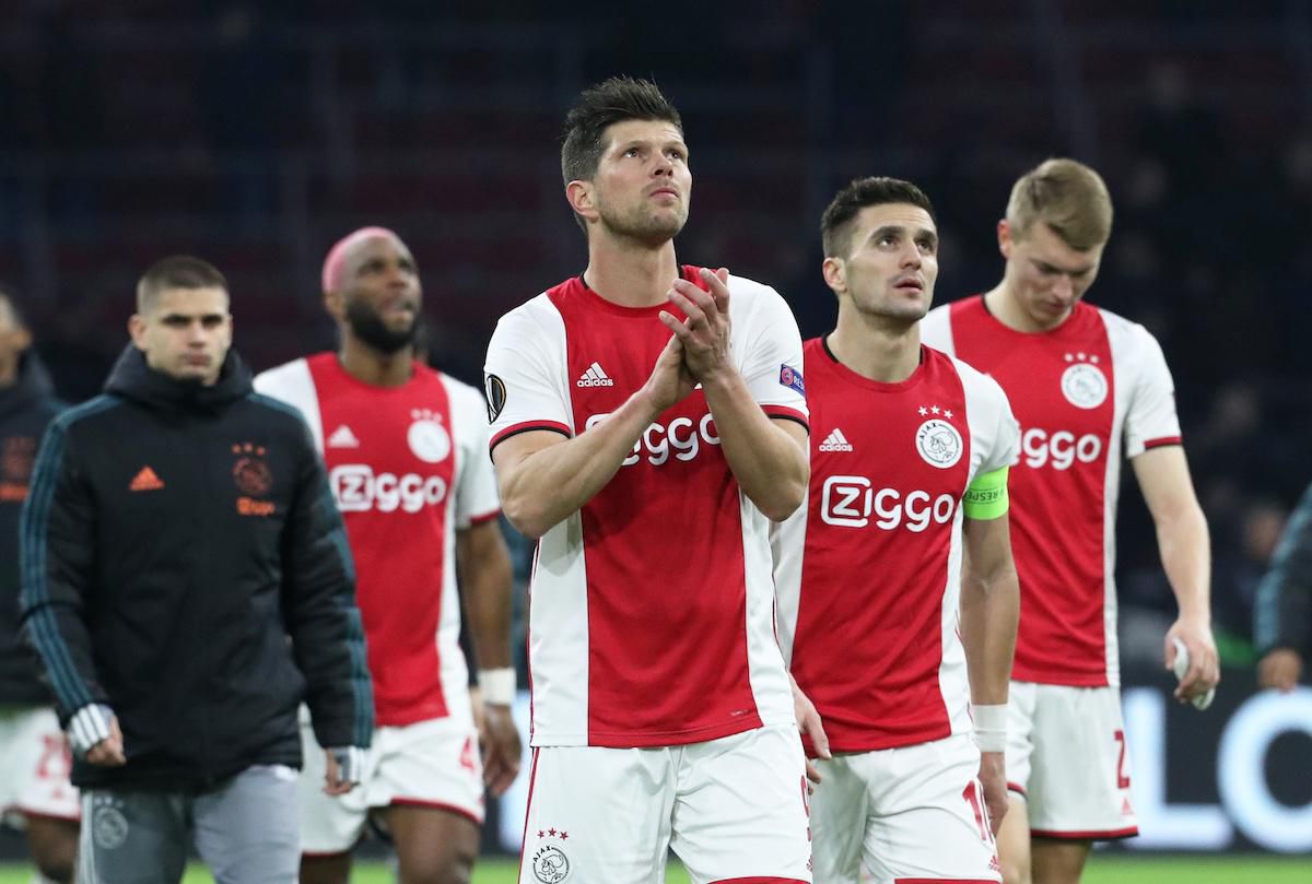 Súčasný káder Ajaxu Amsterdam.
