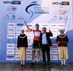 Tour of Rhodos: Patrik Tybor bodoval v horskej prémií, po 1. etape je celkovo tretí
