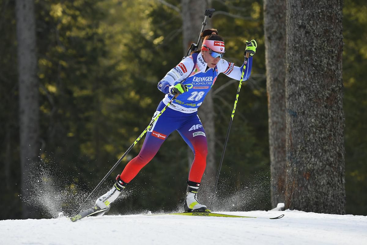 Slovenská biatlonistka Paulína Fialková.