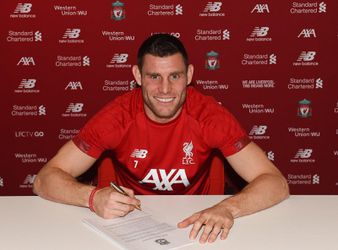 Liverpool si poistil služby Jamesa Milnera do roku 2022