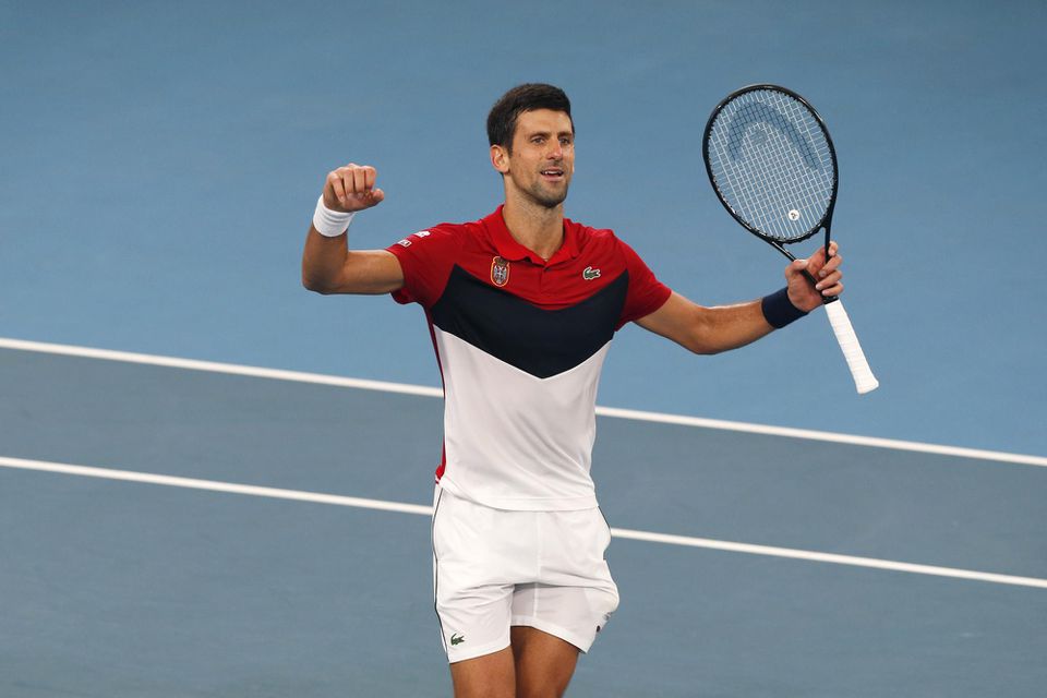 Novak Djokovič po víťazstve v semifinále ATP Cupu