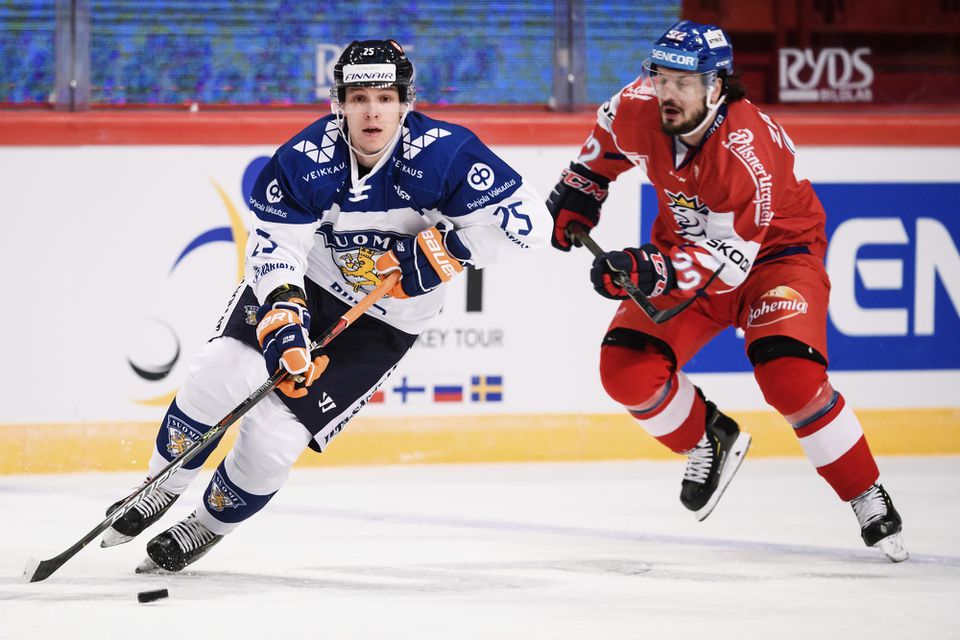 Fínsko - Česko na Euro Hockey Tour