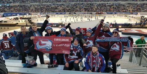 Počas zápasu pod holým nebom spovedali slovenského šéfa fanklubu Colorada: Vie o nás celá Amerika