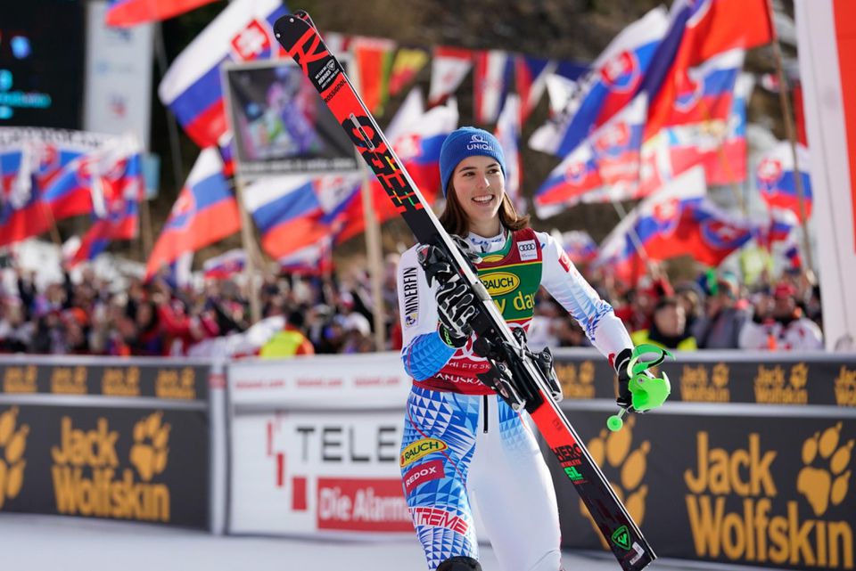 Petra Vlhová po víťaznom slalome v Kranjskej Gore