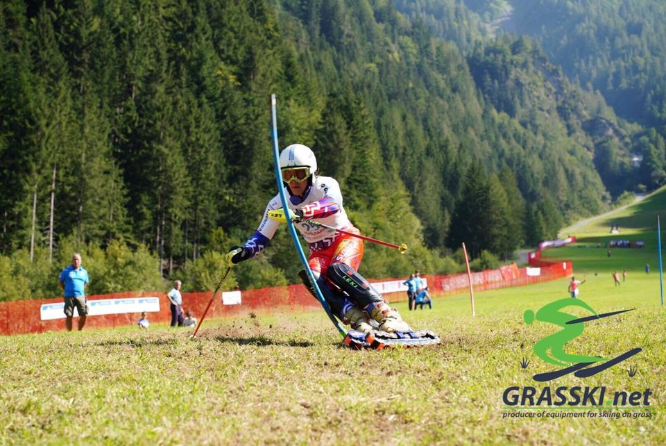 Slovenský reprezentantk v lyžovaní na tráve Adam Masár.
