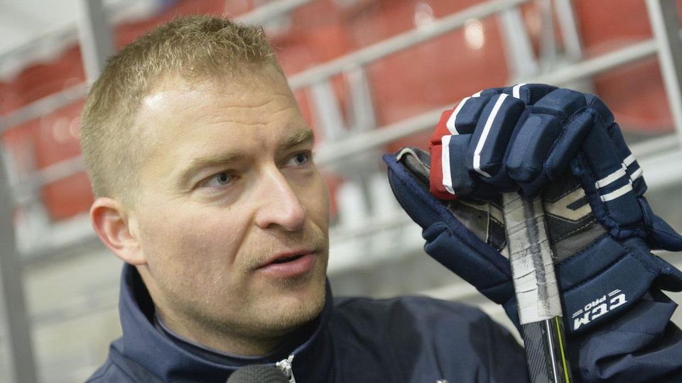 Tréner brankárov Peter Kosa.