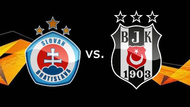 ONLINE: ŠK Slovan Bratislava - Besiktas Istanbul.