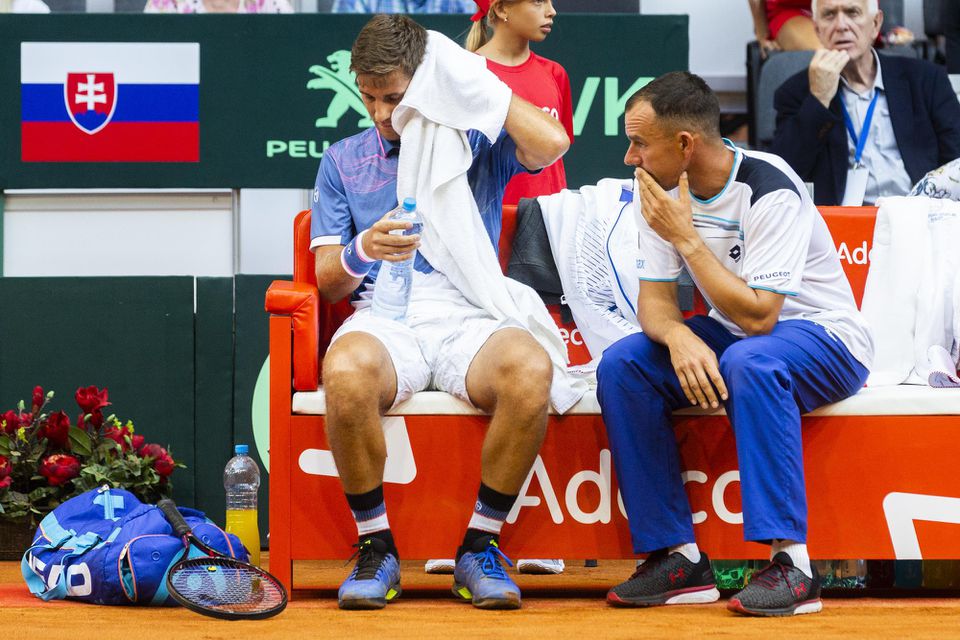 Davis Cup: Slovensko - Švajčiarsko