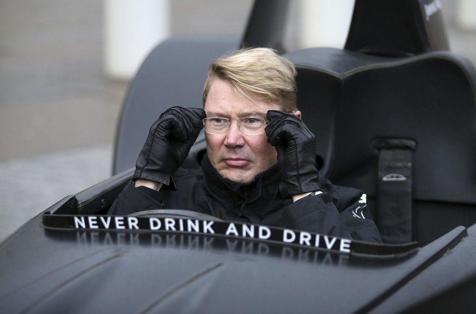 Bývalý dvojnásobný majster sveta F1 Mika Häkkinen.