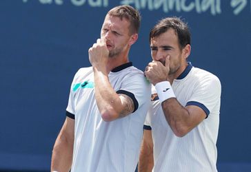 ATP Šanghaj: Polášek s Dodigom prehrali vo štvrťfinále deblu