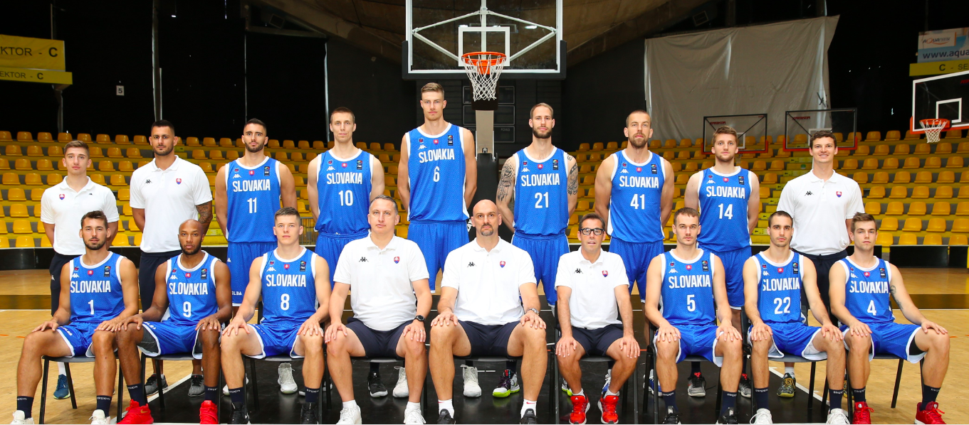 Slovenská basketbalová reprezentácia.