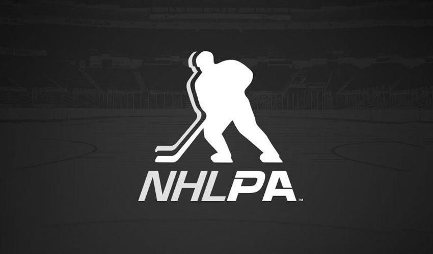 NHLPA logo.